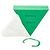 Bracciale a manica curva Bottega Veneta Argento Verde Blu chiaro - vista 5