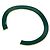 Bracciale a manica curva Bottega Veneta Argento D'oro Verde