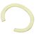 Bracciale a manica curva Bottega Veneta Argento D'oro Verde - vista 2