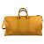 Borsa Keepall Bandoulière 45 Damier Infini Louis Vuitton Giallo - vista 2