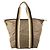 Zucchino Borsa in nylon beige Fendi 7VA240 - vista 2