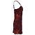 Vestido Mini Iryna en Viscosa Burdeos de Reformation Roja - vista 3