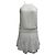 Autre Marque Krisa Halterneck Mini Kleid aus weißem Polyester Roh