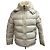 Jaqueta Puffer Moncler Maya em nylon branco Cru