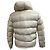Jaqueta Puffer Moncler Maya em nylon branco Cru - vista 3