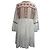 Vestido Mini Bordado Natalia en Algodón Blanco de Melissa Odabash - vista 2