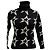 Perfect Moment Star Dust Rollkragenpullover aus schwarzer Merinowolle