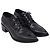 Timeless Scarpe Oxford a punta con lacci Chanel in pelle nera Nero - vista 3