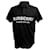 Burberry Luckland Logo Print Polo in Black Cotton  - view 1