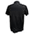Burberry Luckland Logo Print Polo in Black Cotton  - view 3
