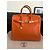 Borsa a mano Hermès HAC 32 Epsom Pelle Arancione - vista 2
