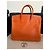 Borsa a mano Hermès HAC 32 Epsom Pelle Arancione - vista 7