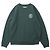 Burberry bestickter Baumwollmischung Sweatshirt Grün