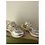 Sneakers Gucci in pelle e rete argentate e dorate D'oro Grigio Silver hardware - vista 6