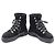 Timeless Botas Boa de Suede Matelassé Chanel Negro - vista 7