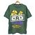 Autre Marque T-shirt in cotone SAINT MICHAEL SEAN WOTHERSPOON Verde Arancione Porpora