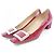 Lackleder-Pumps Belle Vivier von Roger Vivier Rot - Ansicht 3