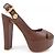 Sandali Louis Vuitton SC1102 Marrone