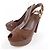 Sandali Louis Vuitton SC1102 Marrone - vista 3