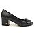 Timeless Chanel Pumps aus Lammfell und Lackleder Schwarz
