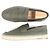 Espadrillas in pelle Trip H di Hermès Verde Cachi - vista 4