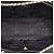 Timeless Borsa a spalla in agnello con cuciture selvagge Chanel Coco Mark Nero - vista 8