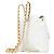 Timeless Chanel Coco Mark Rucksack aus matelassiertem Lammleder Weiß - Ansicht 2