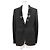 Céline Celine Woll-Tuxedo-Jacke Schwarz