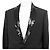 Céline Celine Woll-Tuxedo-Jacke Schwarz - Ansicht 2