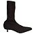 Stivaletti Balenciaga Knife in Tela Nera e Spandex Nero
