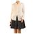 Melissa Odabash Camicia in cotone bianco stropicciato - taglia S