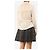 Melissa Odabash Camicia in cotone bianco stropicciato - taglia S - vista 2