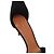 Céline Sandalias de tacón Celine de cuero y piel de visón negro - vista 6