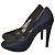 Décolleté in raso Salvatore Ferragamo nero