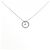 Autre Marque Collana in diamante in oro bianco Au750 Argento