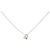 Autre Marque Collana con diamante a forma di cuore Au750 Rosa