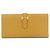 Béarn Hermès Cartera larga Bearn Souffle Epsom Hermes Castaño