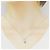 Autre Marque Collana in oro bianco Au750 con zaffiro e diamante Argento - vista 6