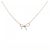 Autre Marque Collana in diamante in oro rosa 750
