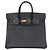Borsa Tote Haut à Courroies 32 di Hermès Nero