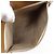 Borsa a Spalla Connie in PVC Michael Kors Marrone Bianco - vista 6