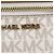 Borsa a Spalla Connie in PVC Michael Kors Marrone Bianco - vista 9