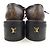 Scarpe Derby in pelle della linea Bobourin di Louis Vuitton Marrone Nero - vista 5