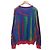 Top de punto Louis Vuitton Roja Azul Verde Púrpura - vista 2