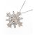 Autre Marque Collana in oro bianco e oro rosa Au750 con diamanti D'oro - vista 3