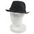 Cappello Fedora in feltro di coniglio Hermès Grigio Grigio antracite - vista 2