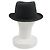 Cappello Fedora in feltro di coniglio Hermès Grigio Grigio antracite - vista 4