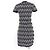 Vestido de seda de punto Horsebit de Hermès Negro - vista 3