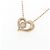 Autre Marque Collana con diamante a forma di cuore Au750 Rosa - vista 3