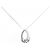 Autre Marque Collana in diamante in oro bianco Au750 Argento